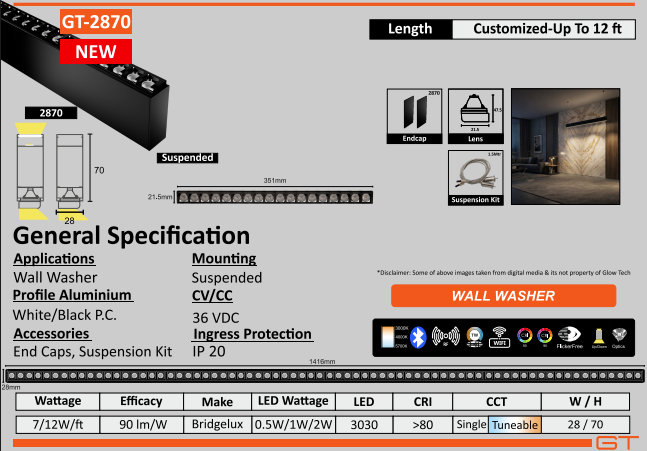 2870 Wall Washer